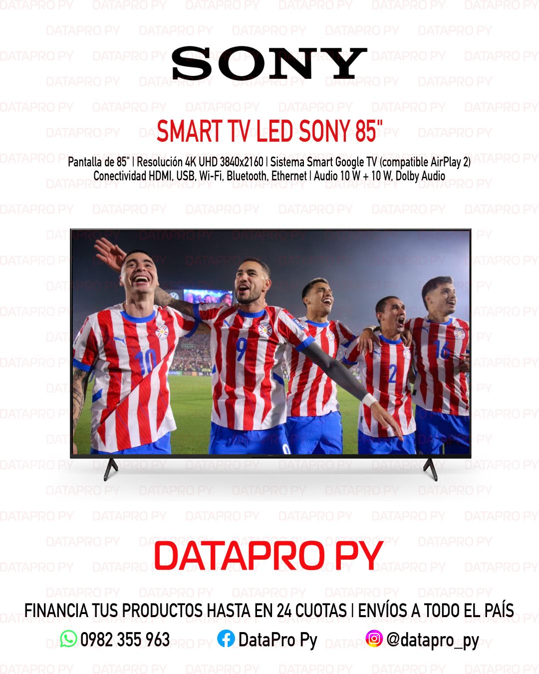 Smart TV Led Sony 85”